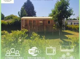 Séjour Normandie - Mobilhomes premium 3ch-6p avec clim-TV-WiFi dans l'Eure