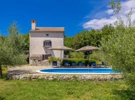Rustic Holiday house Harmonie with private pool and large garden - Kapovci, Island Krk