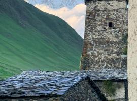 Nizharadze's Tower, hotel em Ushguli