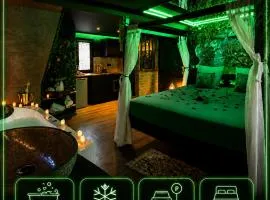 La Forêt Enchantée - Chambre à thème Love Room Jacuzzi - Évasion pour deux