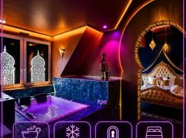 Palais des 1001 Nuits avec Jacuzzi Privatif