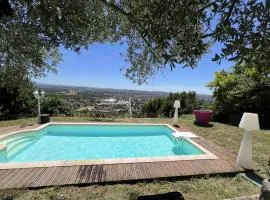 Maison avec piscine et vue panoramique