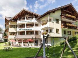 Bachmann Appartements: Sankt Anton am Arlberg, Nassereinbahn yakınında bir otel