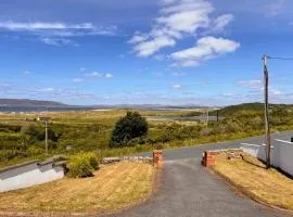 Newly refurbed home with sea and golf course view