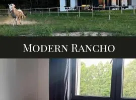 Modern Rancho - apartamenty nad rzeką, przy stadninie koni
