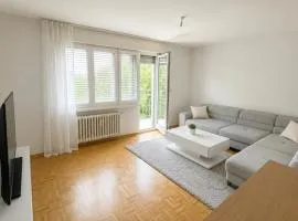 Bright apartment with balcony