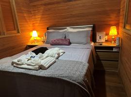 CHALÉ RUSTICO MODELO em PRESIDENTE FIGUEIREDO-AM-BRASIL, hotel Presidente Figueiredóban