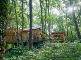 Nid'en'Ô cabanes et spa Lot et Dordogne
