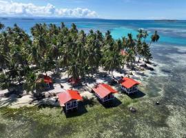 Cabins over the sea of Guna Yala Yansailadub, Hotel in Masargantupo
