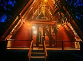Paddy field Whispering wind Cabin
