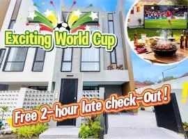 The White Heaven 4BR KTV BBQ Rooftop Swimming pool