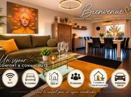 Maison Harmonie 6 chambres Parking Reims Champagne