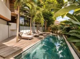 Contemporary 1-BR Loft with Art Deco shared pool