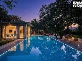 StayVista at Hermes Cove with Pool, Lawn