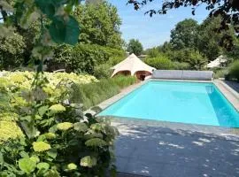 Vakantievilla De Witte Merel voor groepen met zwembad & wellness