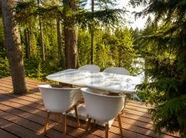 Deer forest park cabine Hot tube 2