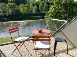 Studio cosy avec vue lac au coeur des Ardennes, hotel Vielsalmban
