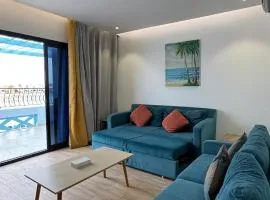 شاليه ورد درة العروس غرف فندقية على شاطئ البردايس