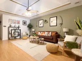 Cozy Serenity Home Theater Fenced