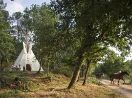 Tipis et yourtes à la Fontaine