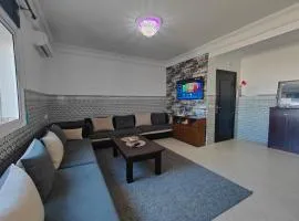 Ibn Batouta Stadium 2BR App w Terrace, Wifi, AC