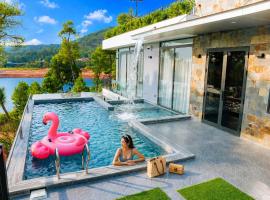 Mohu Villa Đại Lải - Lake View Pool Villa gần Flamingo – hotel w mieście Phúc Yên