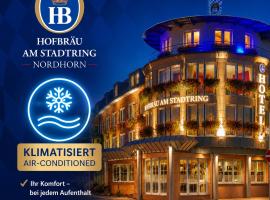 Hotel-Hofbräu am Stadtring, hotell sihtkohas Nordhorn