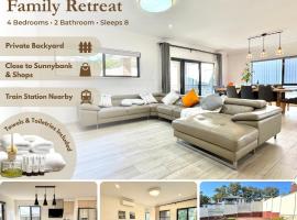 Kuraby Family Retreat Spacious 4BR Holiday Home, hotel u gradu Kuraby