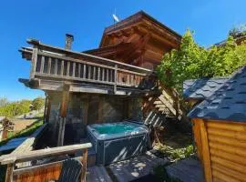Prestigious 18 Person Chalet with Pool and Jacuzzi