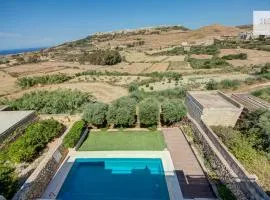 3-Bedroom Apartment in Gozo with Shared Pool, BBQ and Terrace