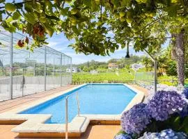 A casa dos Viñedos, finca con piscina privada