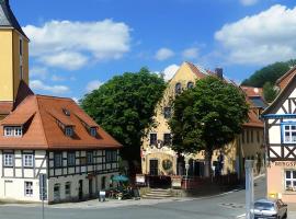 Viesnīca Burgblick Hohnstein - Pension pilsētā Honšteina