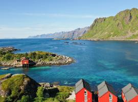 Viesnīca Cabin in Lofoten with spectacular view pilsētā Ballstāda