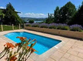 Villa Beskidzka 100 - SAUNA BALIA BASEN Widok na góry i jezioro