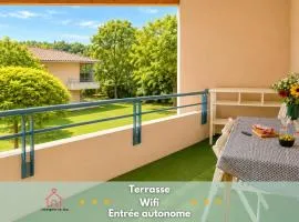 " Balcon Nature " Terrasse - TV - Fibre