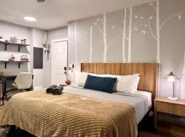 Set on peaceful 5 acres, 5 min from town, Private Building, Level 2 EV Charger