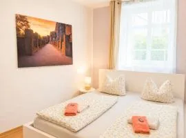 Urlaubsmagie - Ferienwohnung Hirschkäfer - Gemeinschaftsgarten, Sauna und saisonaler Pool