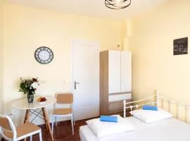 Popi Apartment for rent Peraia floor with balcony 38 qm τμ NEW BED !!!