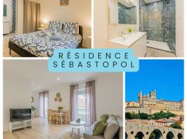 Résidence Sébastopol - Appartements Hyper Centre - WiFi & Smart TV โรงแรมในเบซิเยร์