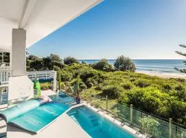 BEACHFRONT oasis with private pool beach access