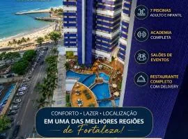 Apartamento em Fortaleza Beach Class-uma quadra Praia