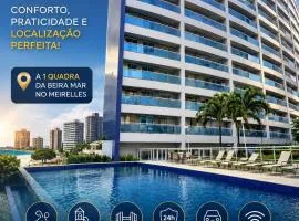 Apartamento 2 quartos Fortaleza Meireles-100m Beira-Mar