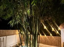 Villa Bambu with private pool - 5 min to Beach
