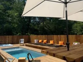 8 pers - Piscine & Jacuzzi - 15km Bordeaux