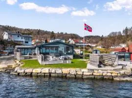 Cozy Home In Lyngdal With Private Swimming Pool, Can Be Inside Or Outside