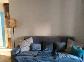 ravissant appartement d'une chambre avec véranda donnant sur le jardin