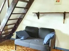 Studio with balcony