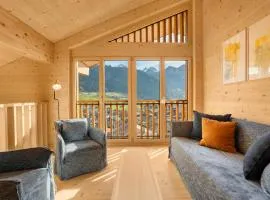 Nachhaltiges Luxus-Chalet Panoramablick Galerie