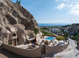 Litheos Santorini Luxury Cave Suites, ξενοδοχείο στον Βούρβουλο