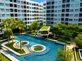 Quiet Garden View 1BR Great Value Stay near BTS